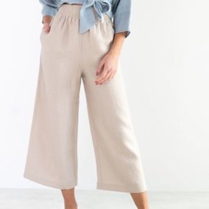 RILEY Wide Leg Pants / Linen Pants for Women / Linen Trousers